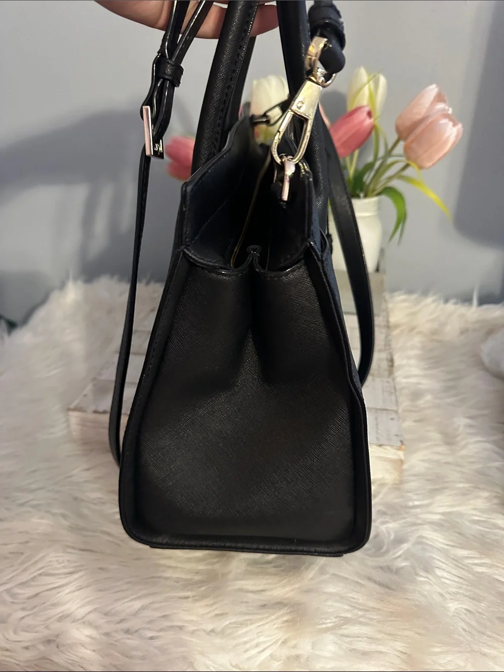 Kate spade Cameron street candace perforated rose bag